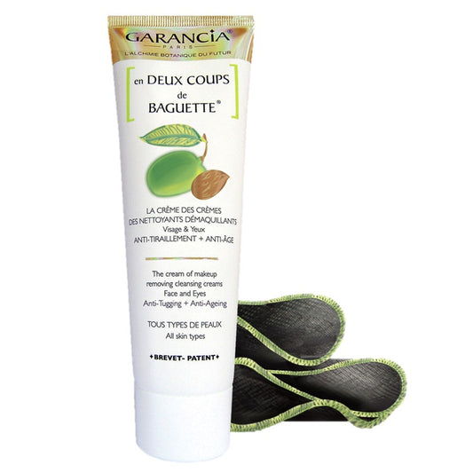 Almond Cleansing Cream + Free Towel 120g En Deux Coups De Baguette Garancia