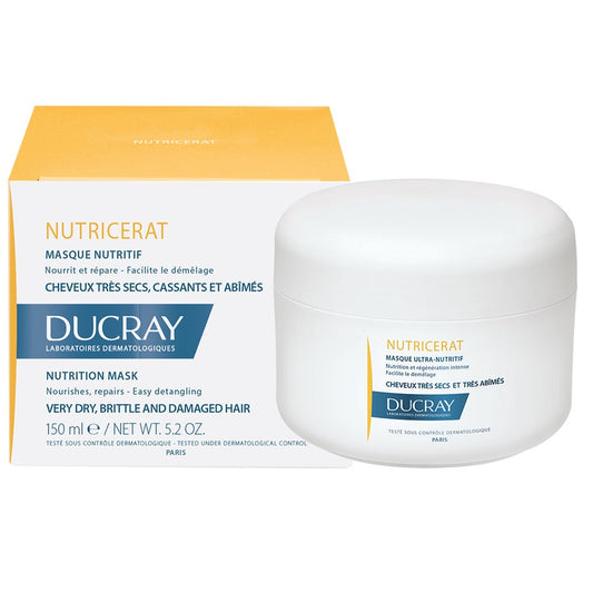 Nutrition Mask 150ml Nutricerat Easy Detangling for Brittle & Damaged Hair Ducray