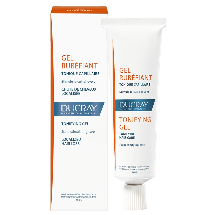 Tonifying Gel Scalp Stimulating Care Localised Hair Loss 30ml Gel Rubefiant Ducray