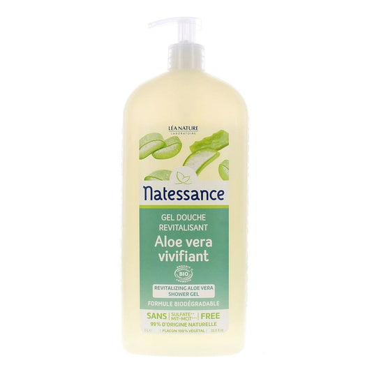 Natessance Gel Douche Aloe Vera Bio 1l (33.81fl oz)