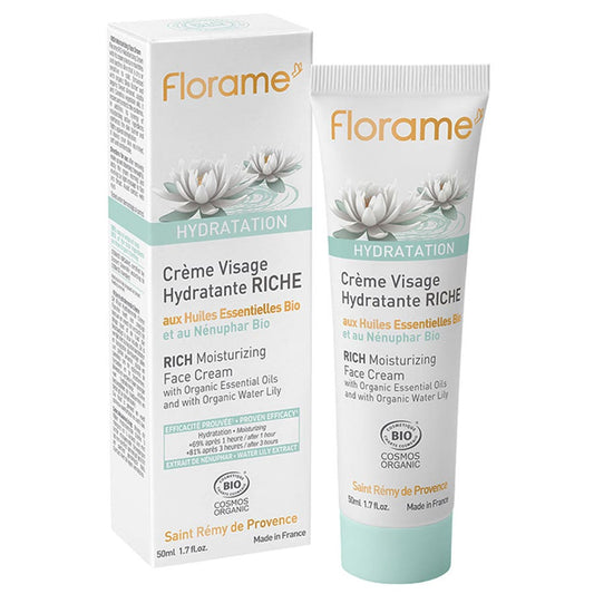 Rich Moisturizing Face Cream 50ml Florame