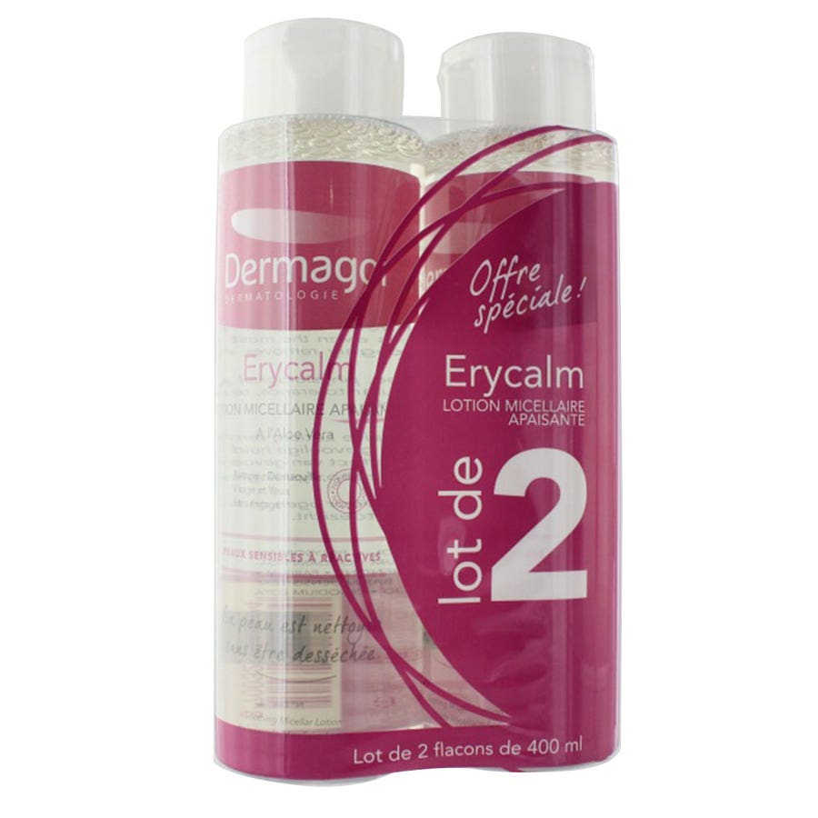 Micellar Lotion 2x400 ml Erycalm Dermagor