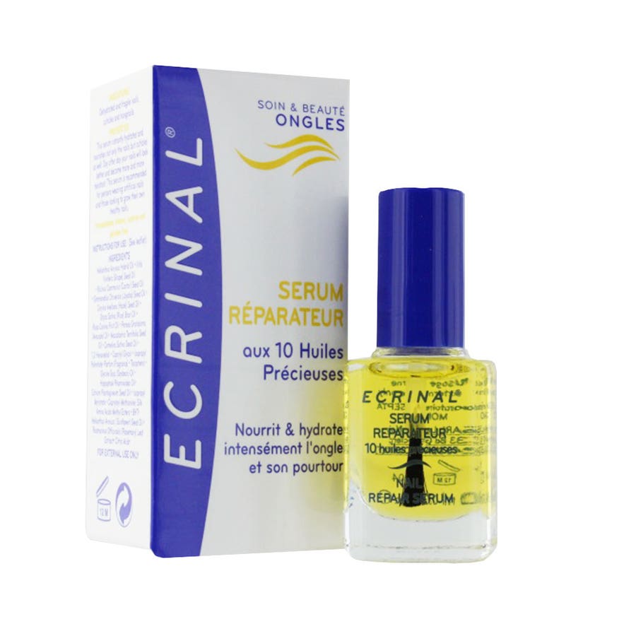 Nail Repair Serum With 10 Precious Oils 10ml Ecrinal