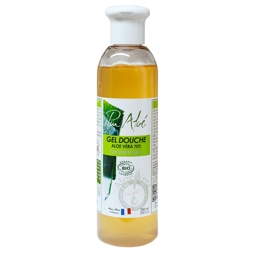 Pur Aloé Shower Gel With Organic Aloe Vera 250ml (8.45fl oz)