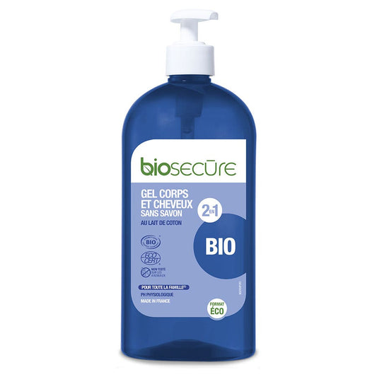 Bio Secure Organic Soap-Free Body & Hair Gel 730ml (22.36fl oz)