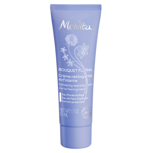 Melvita Bouquet Floral Creme Nettoyante Exfoliante Bio 50 ml Bouquet Floral Melvita