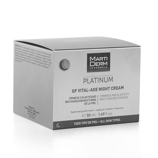 Martiderm Platinum Gf Vital-age Night Cream 50 ml Platinum Martiderm