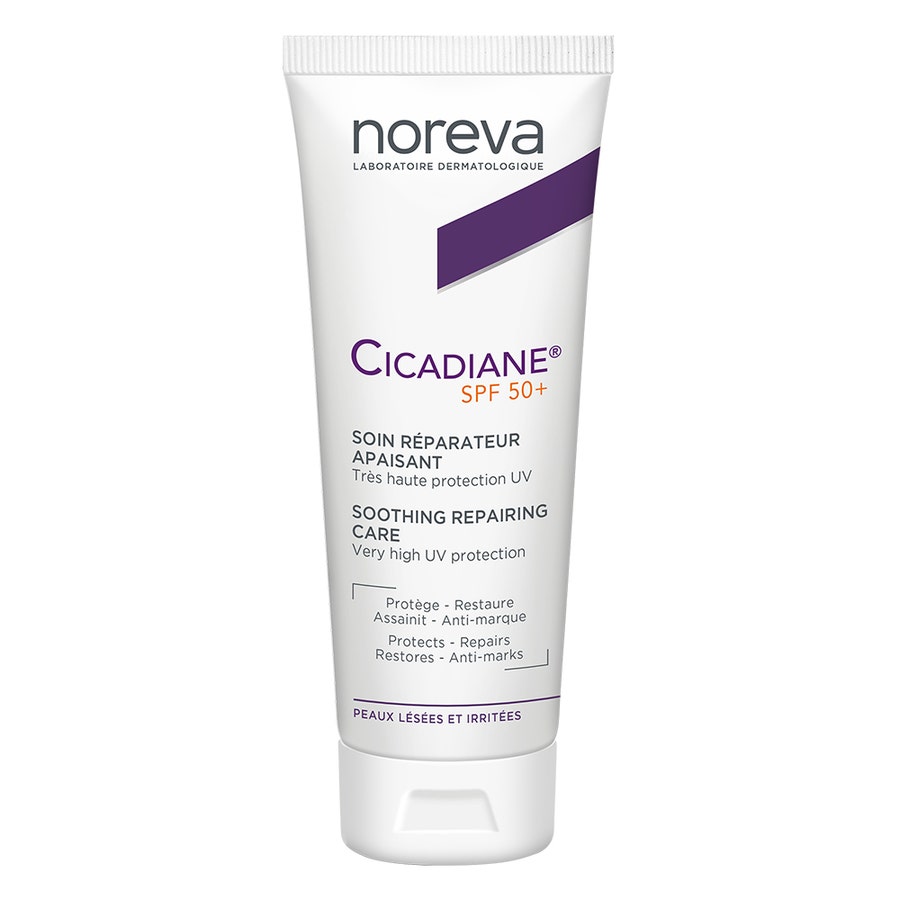 Spf50+ Soothing Repairing Care Damaged Skin 40ml Cicadiane Noreva