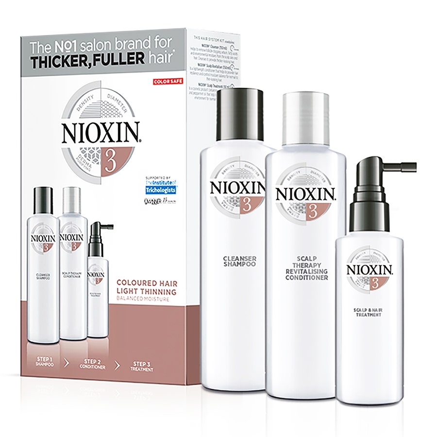 Kit 3 Coloured Hair Light Thinning 350ml Nioxin