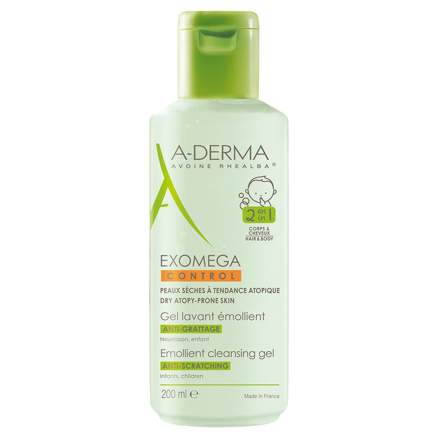 A-Derma Exomega Control Emollient Cleansing Gel