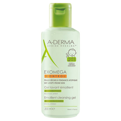 A-Derma Exomega Control Emollient Cleansing Gel