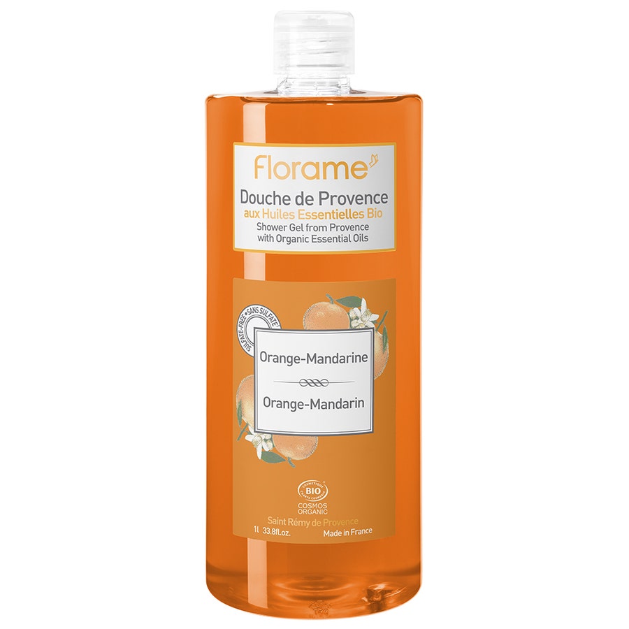 Florame Shower Gel From Provence Orange Mandarin 1L (33.81fl oz)