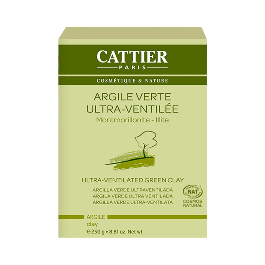 Ultra Ventilated Green Clay 250g Argile Cattier