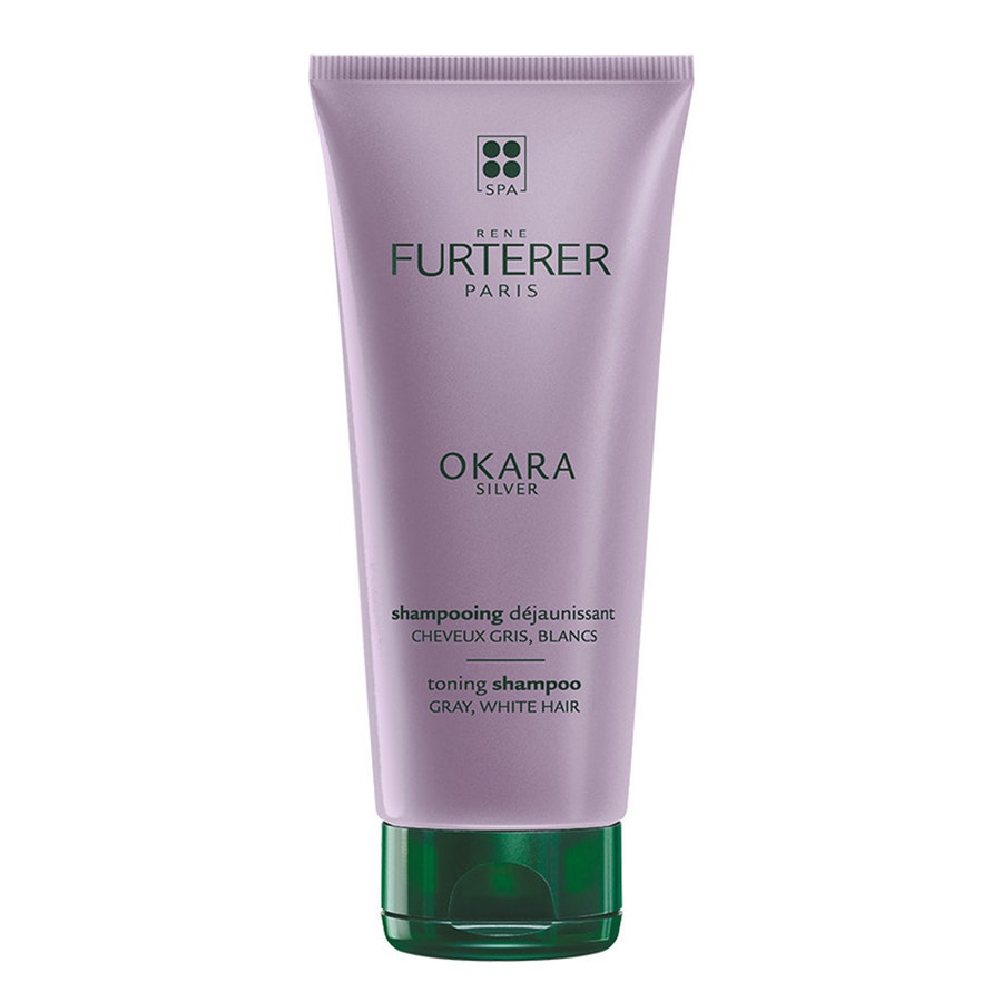 Silver Toning Shampoo Gray White Hair 200ml Okara René Furterer