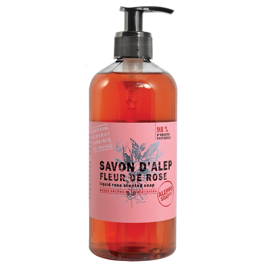 Tadé Liquid Aleppo Soap Rose Flower 500ml (16.91fl oz)