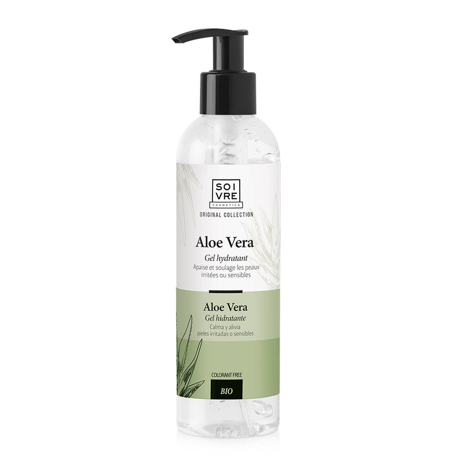 Organic Hydrating Gel With Aloe Vera 250 ml Aloé véra Soivre Cosmetics