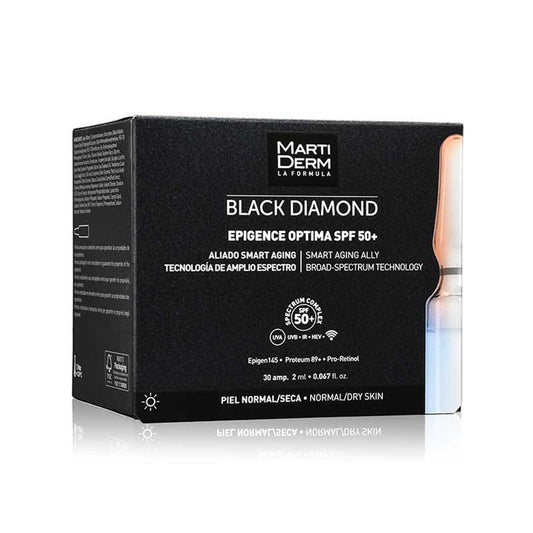 Martiderm Black Diamond Epigence Optima Spf50+ 30 Ampoules Black Diamond Martiderm