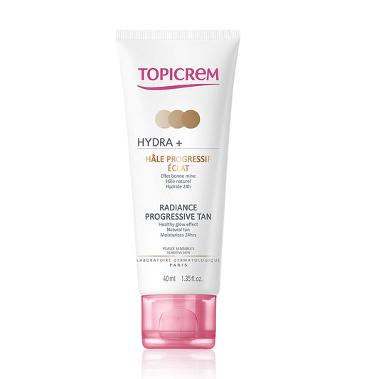 Radiance & Gradual Tan Hydra+ Cream 40ml Hydra+ Topicrem