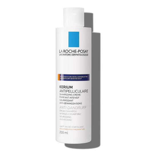 Dry Dandruff Cream Shampoo 200 ml Lipikar Cuir Chevelu Sec La Roche-Posay