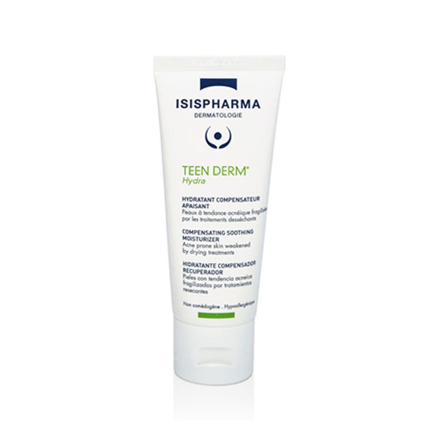 Hydrating Soothing Compensator Acne-prone Skin 40ml Teen Derm Isispharma