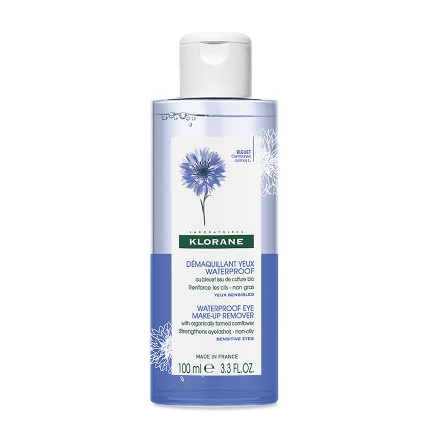 Waterproof Eye Makeup Remover Cornflower Ritual 100ml Bleuet Klorane