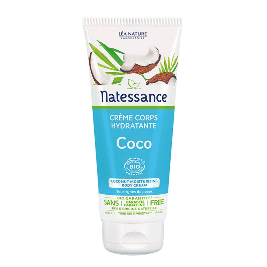 Creme Corps Hydratante 200ml Coco Natessance