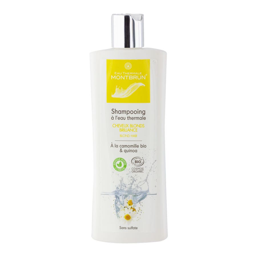 Shampooing A L'eau Thermale Bio Cheveux Blonds Brillance 250ml Montbrun