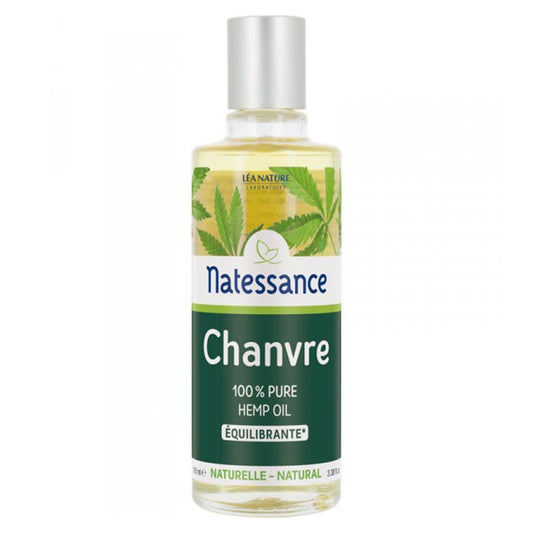 Huile De Chanvre Pure Balancing Oil 100ml Natessance