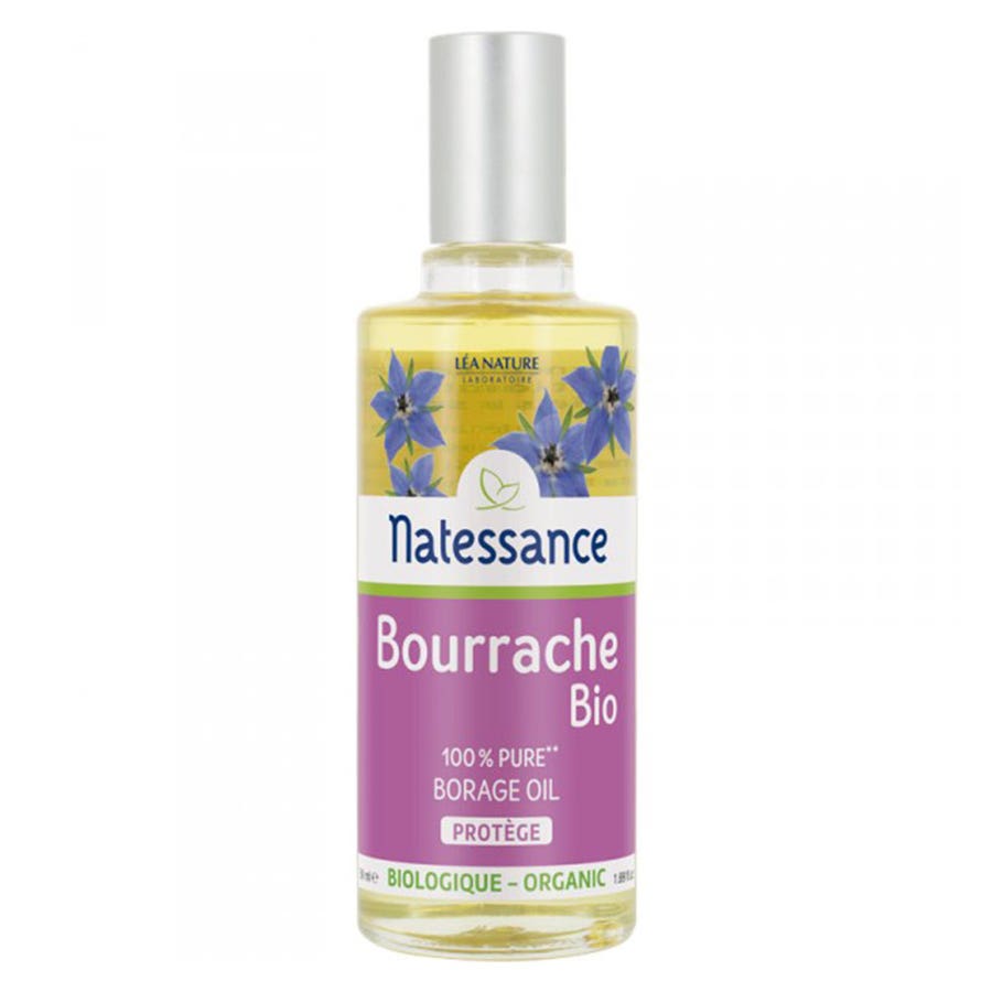 Organic Borage Oil Pure Oil 50ml Natessance