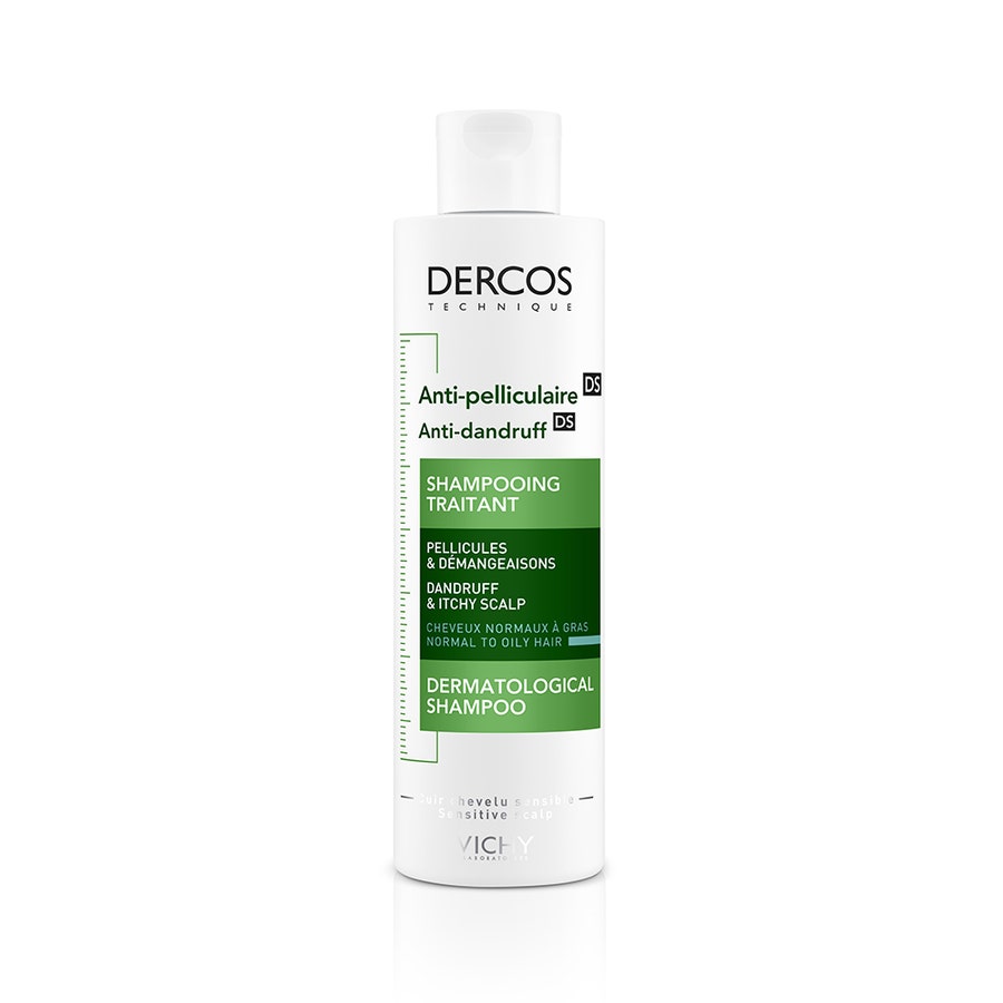 Anti-dandruff Shampoo Normal To Greasy Hair 200ml Dercos Cheveux normaux à gras Vichy