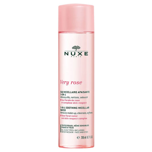 Micellar Soothing Water 3 En 1 Very Rose 200ml Very rose Nuxe