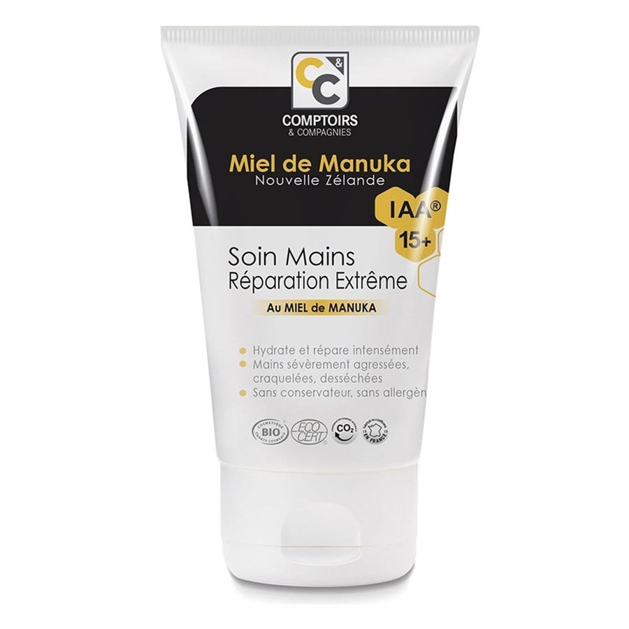 Iaa15+ Organic Repairing Hands Care With Manuka Honey 50ml Comptoirs Et Compagnies