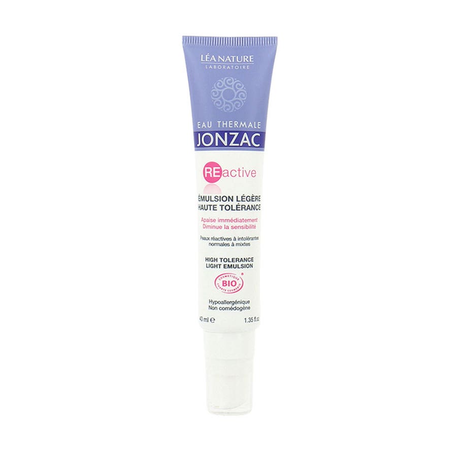 High Tolerance Light Emulsion 40ml Eau thermale Jonzac