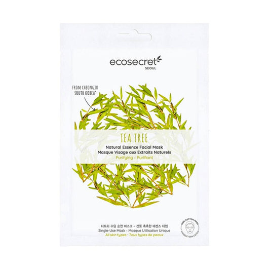 Tea Tree Natural Essence Facial Mask Seoul 20ml Eco Secret