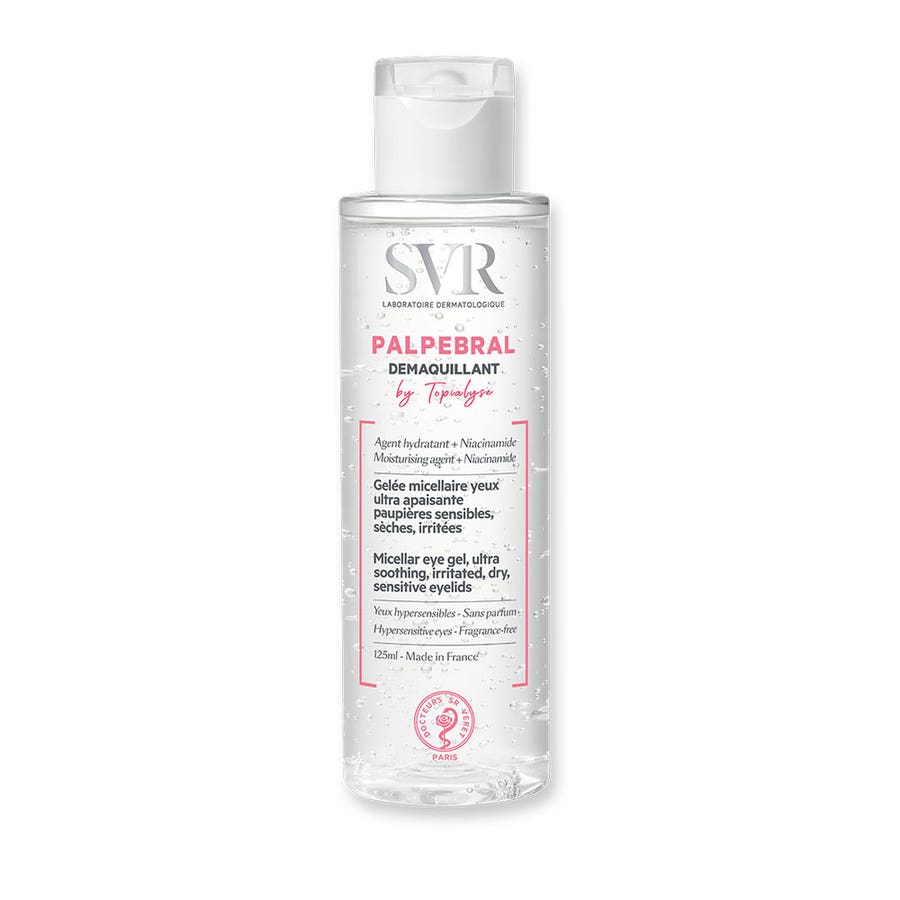 Gelee Micellaire Yeux Palpebral By Demaquillant Paupieres Sensibles 125ml Topialyse Svr