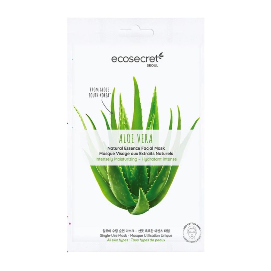 Aloe Natural Essence Facial Mask Seoul 20ml Eco Secret