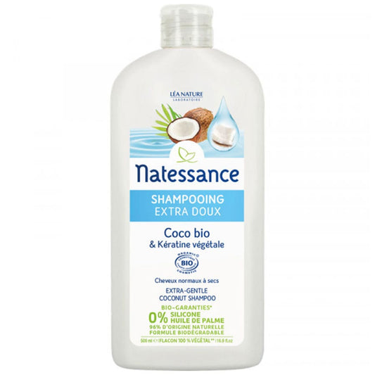 Extra Gentle Shampoo 500ml Coco Natessance