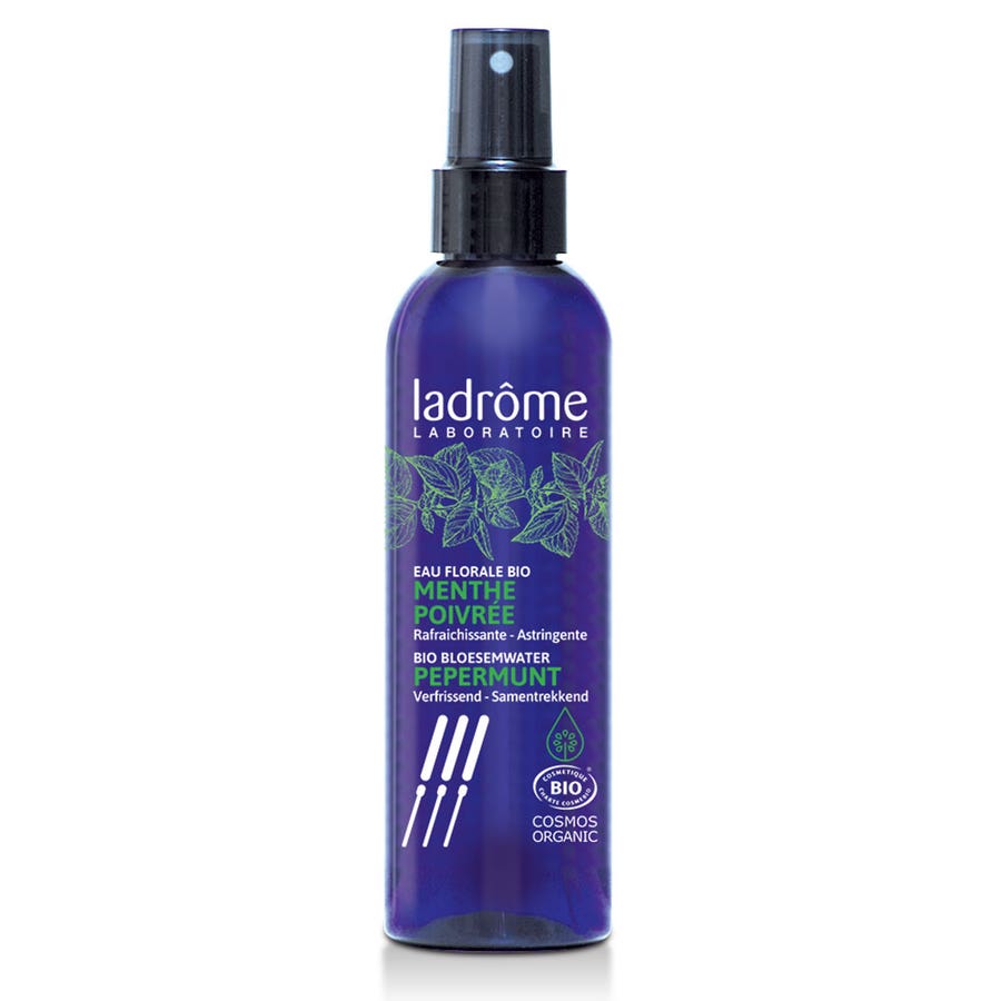 Organic Peppermint Floral Water 200ml Ladrôme