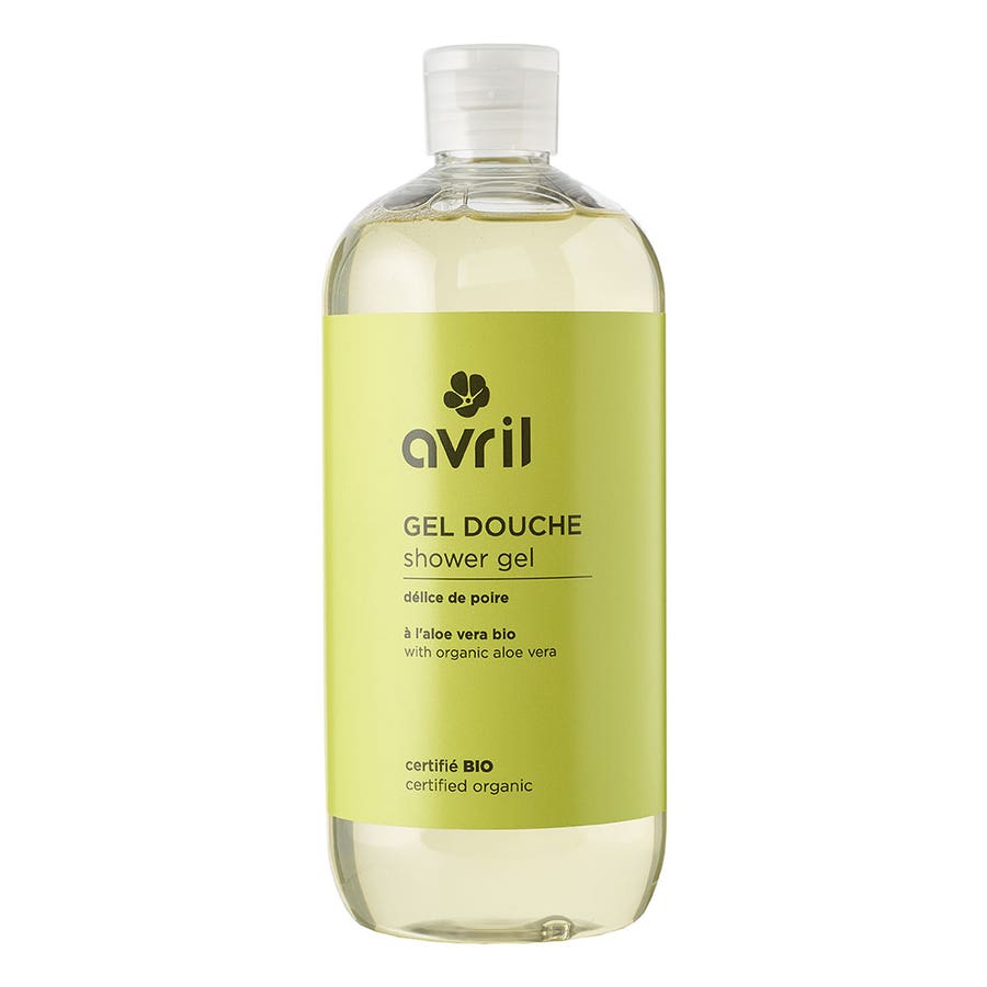 Organic pear shower gel 500ml Avril