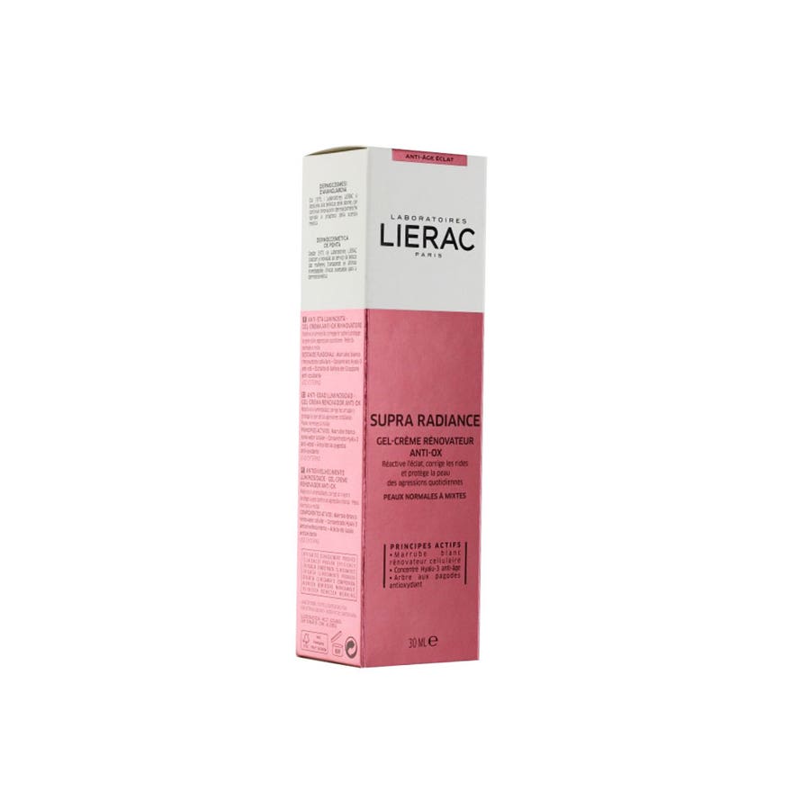 Anti-Oxydant Renewing Gel-Cream 30ml Supra Radiance Anti-oxydant Lierac