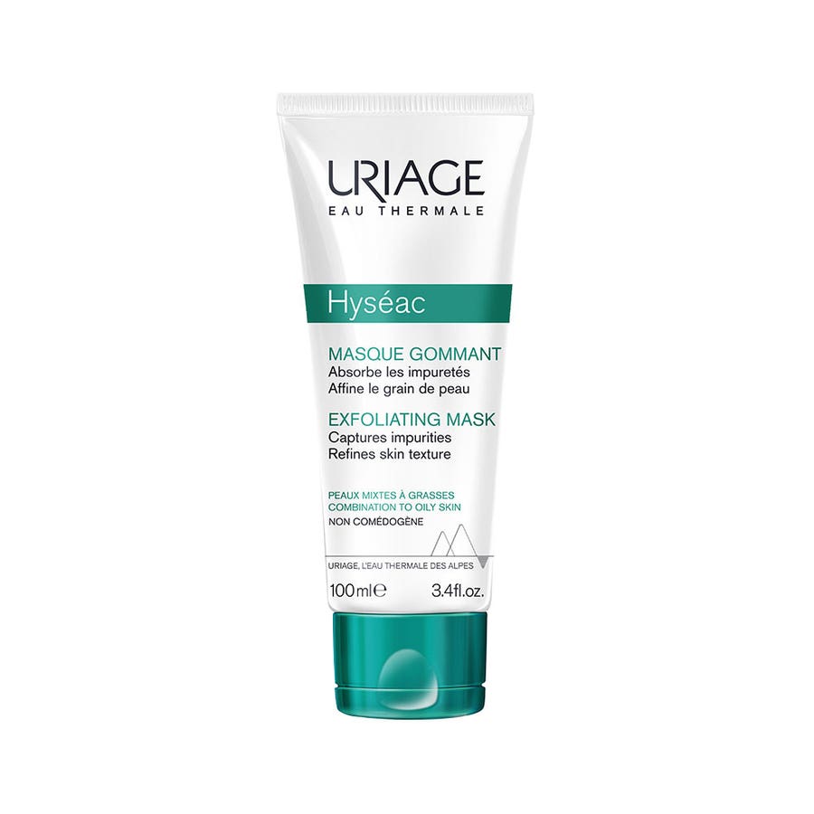 Exfoliating Mask Mixed To Oily Skins 100ml Hyseac Uriage