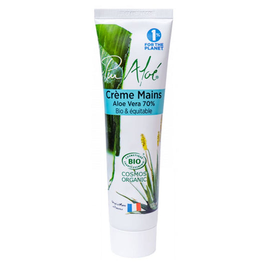 Organic Living Aloe Vera Handcream 50% 100ml Pur Aloé