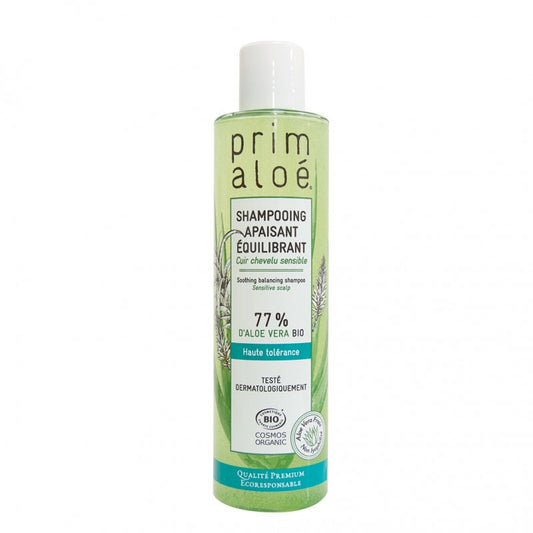 Soothing Balancing Shampoo 78% Aloe Vera 250ml Prim Aloe