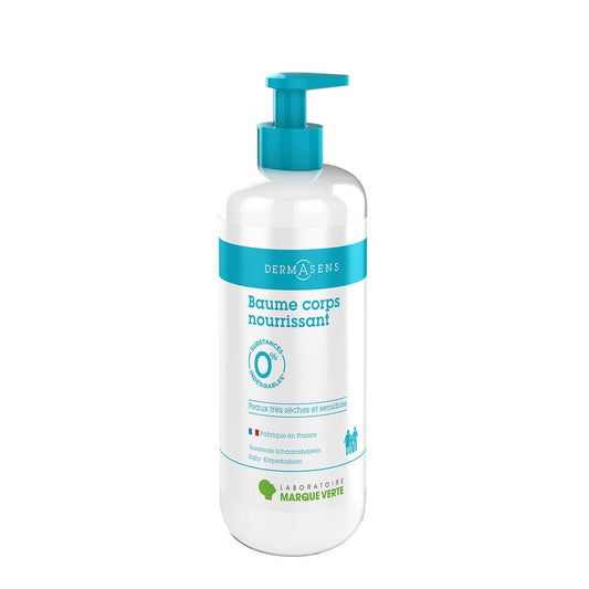 Baume corps nourrissant 500ml Peaux seches et sensibles Dermasens