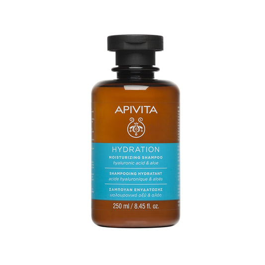 Shampoo 250ml Hydratant Tous Types de Cheveux Apivita