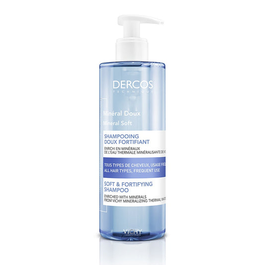 Soft And Fortifying Shampoo 400ml Dercos Vichy