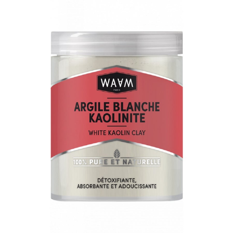 White Clay kaolinite 150g Face, body, hair Waam