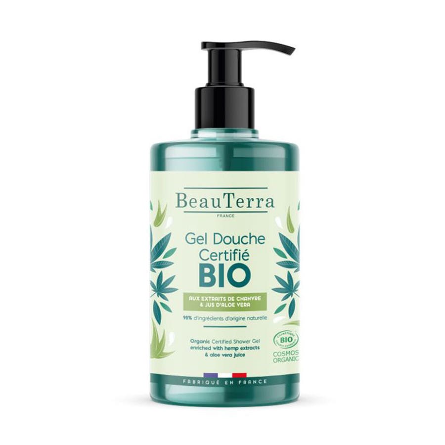 Shower Gel Hemp Extract & Organic Aloe Vera Juice 750ml Beauterra