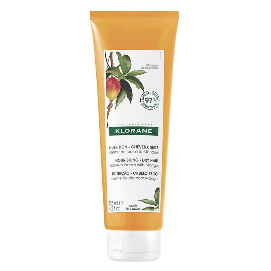 Leave In Cream With Mango Butter 125ml Mangue Cheveux Secs Klorane