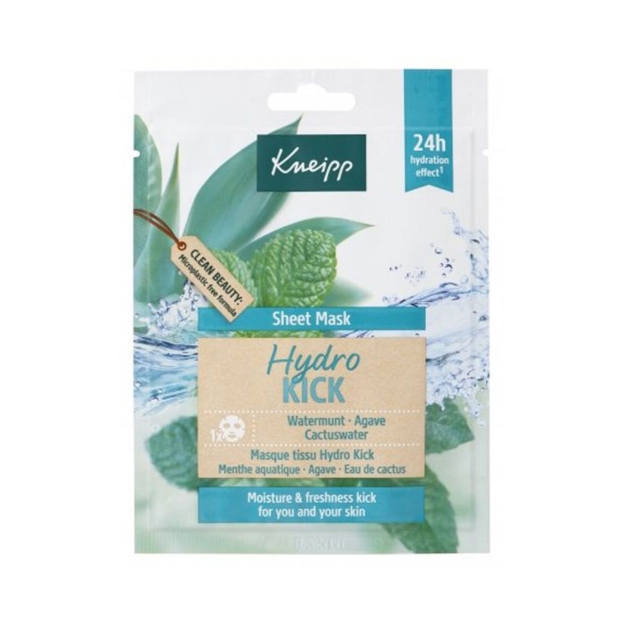 Hydro Kick fabric mask x1 water mint Kneipp